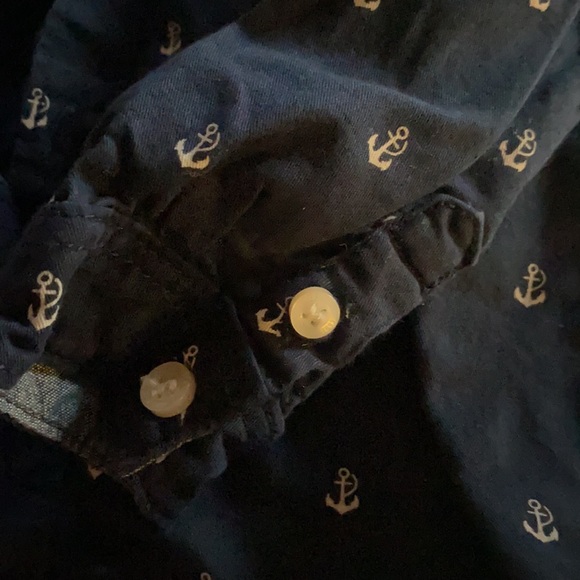 H&M Button down short with anchors size 12-18 months - Picture 4 of 4